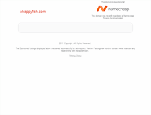 Tablet Screenshot of ahappyfish.com